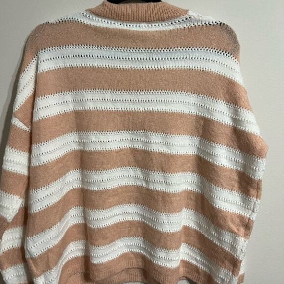 FRNCH Striped Thin Sweater Size Small/Medium - Picture 6 of 6